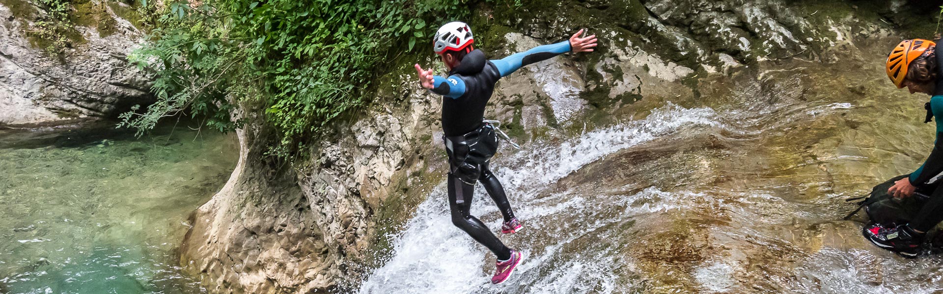 Vertic'O, canyoning Isere