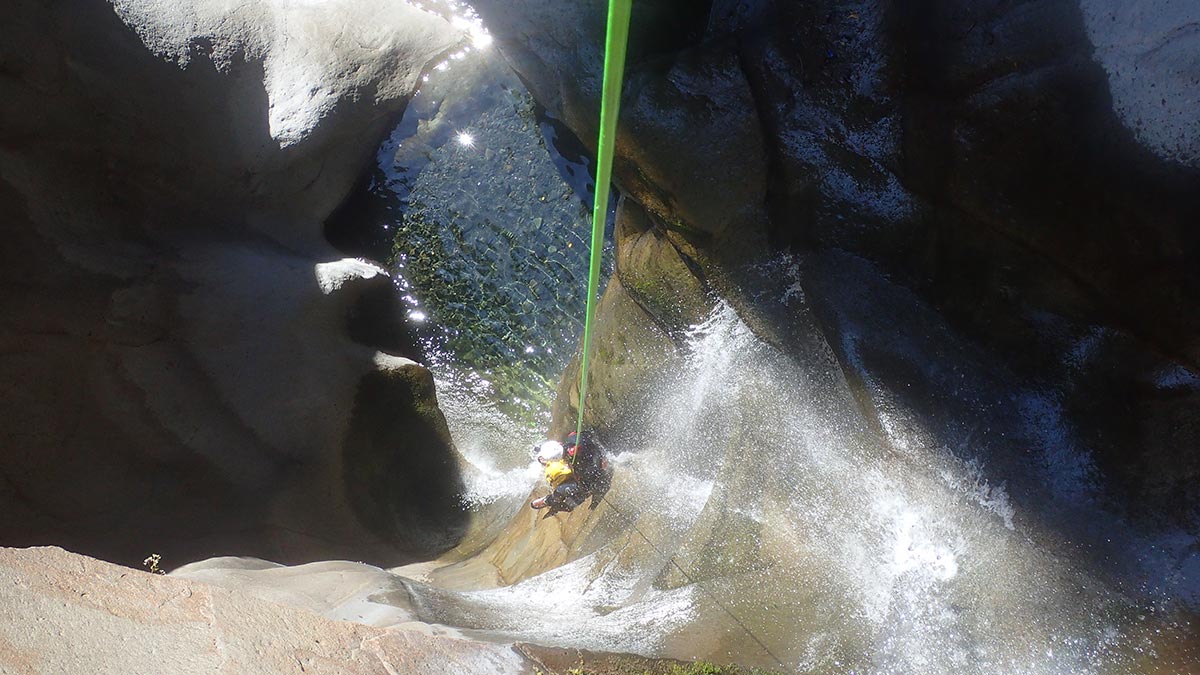 canyoning grande ampleur