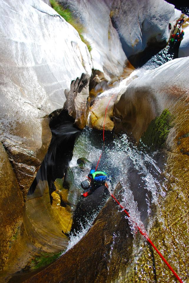 canyoning Vertico