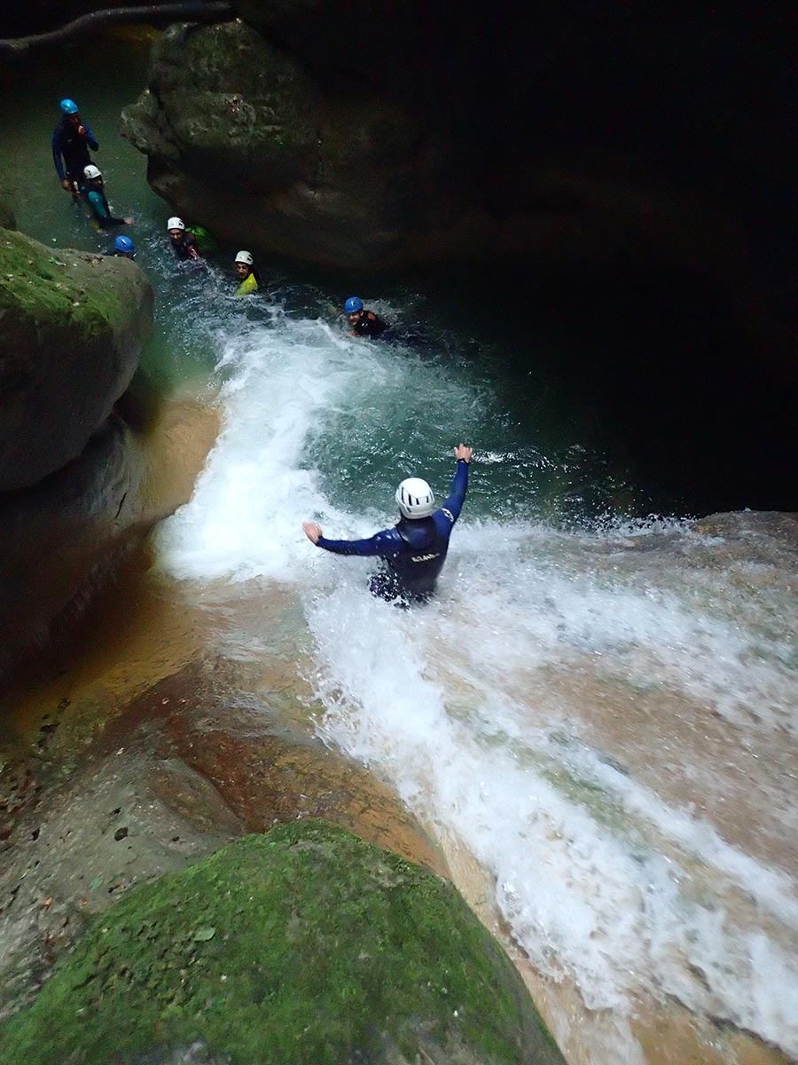 canyon de l'Infernet, canyoning à Grenoble