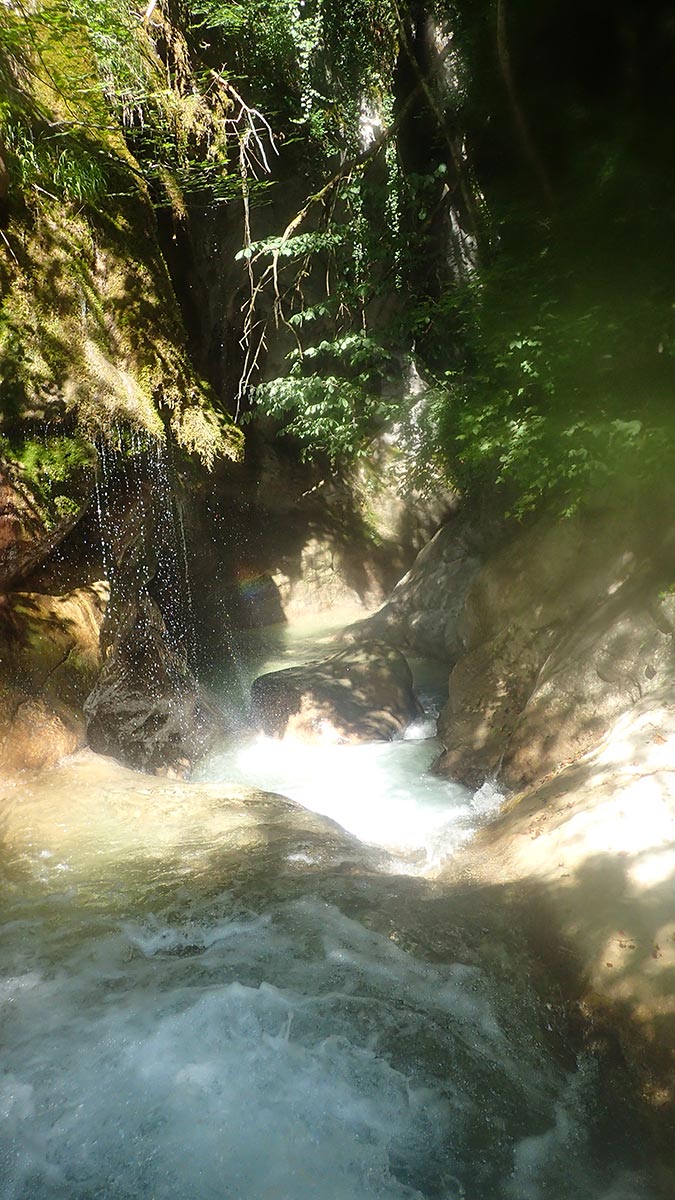 canyon à Grenoble : entrée du canyoning de l'Infernet