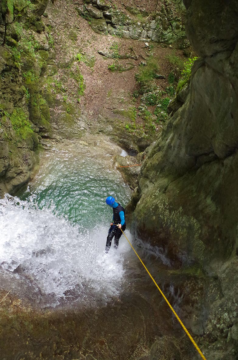 Canyon de Grenoble, le canyon du Versoud