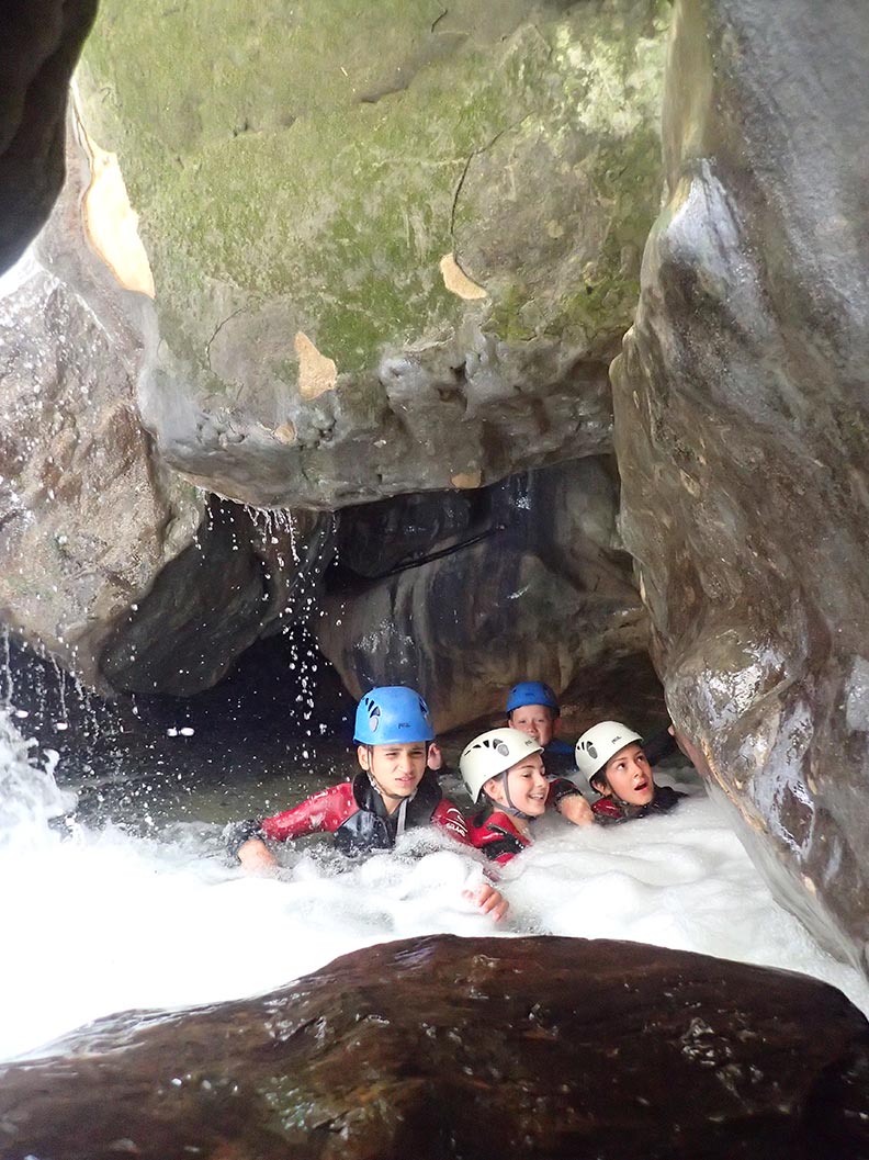 le canyon en famille à Grenoble et Lyon