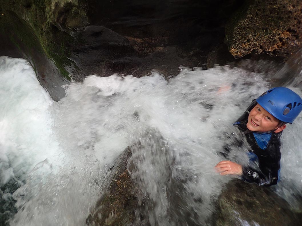 canyon en famille dans le Vercors