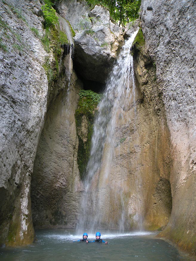 canyoning Grenoble - L'Alloix en chartreuse