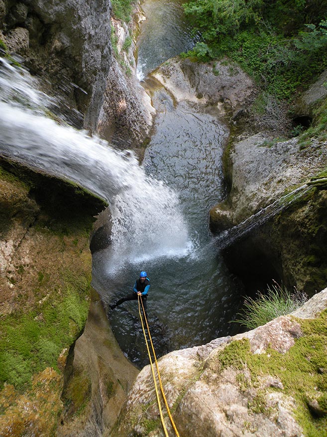 canyoning Grenoble en Chartreuse