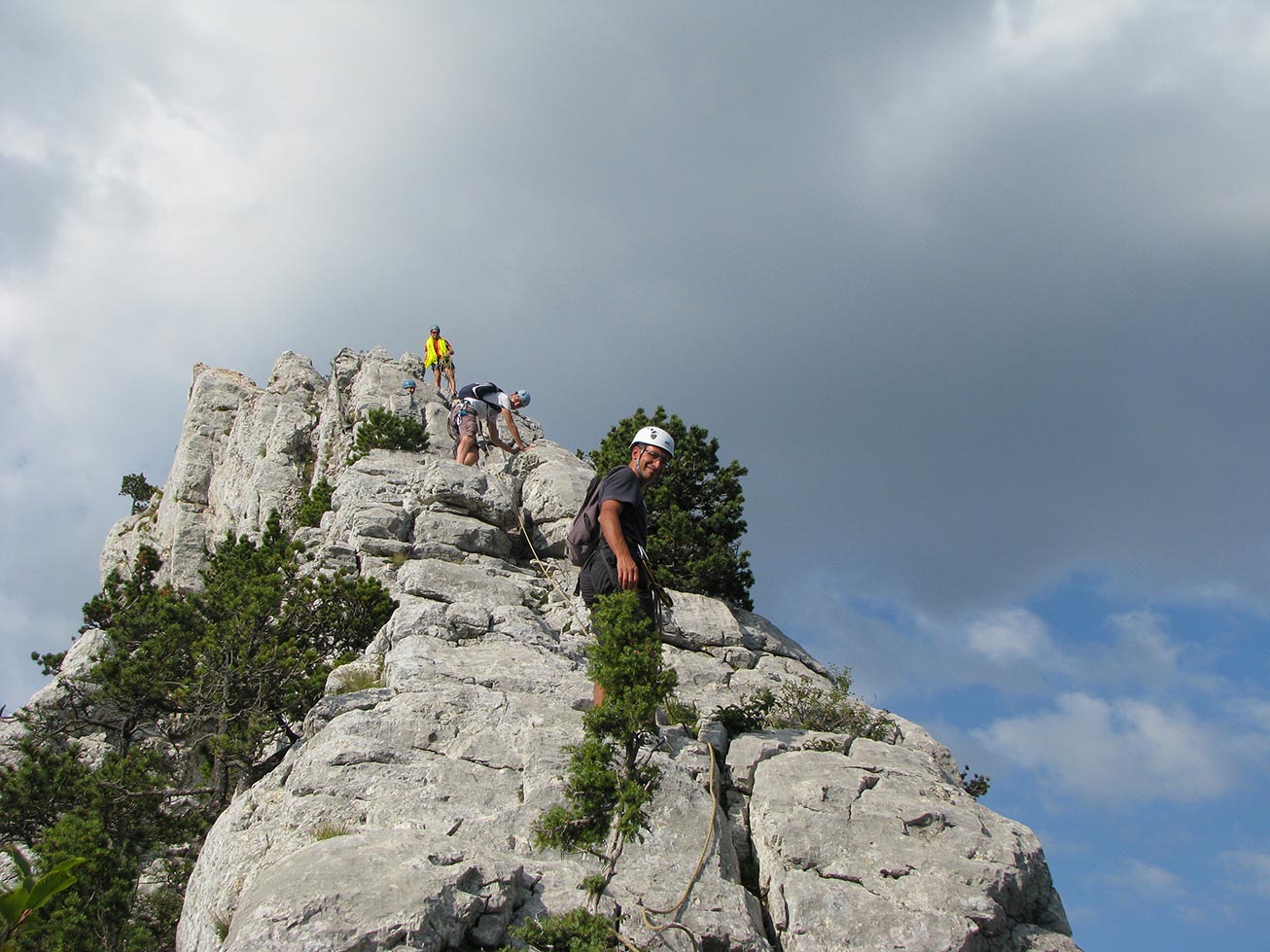 retour de la via corda des 3 Pucelles à Grenoble