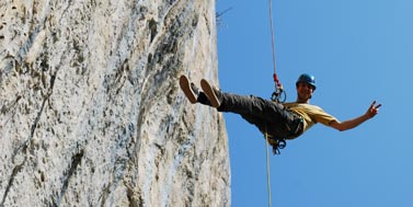 Via Corda en Isère : Vire de Choranche