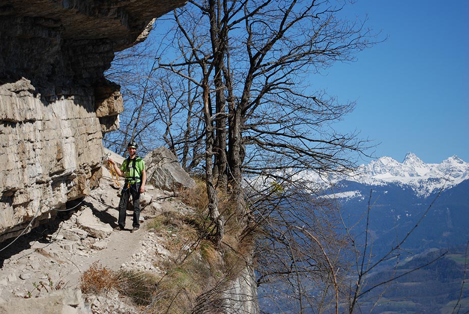 Via ferrata de Crolles en chartreuse