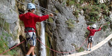 Via Ferrata Saint Vincent de Mercuze en Chartreuse