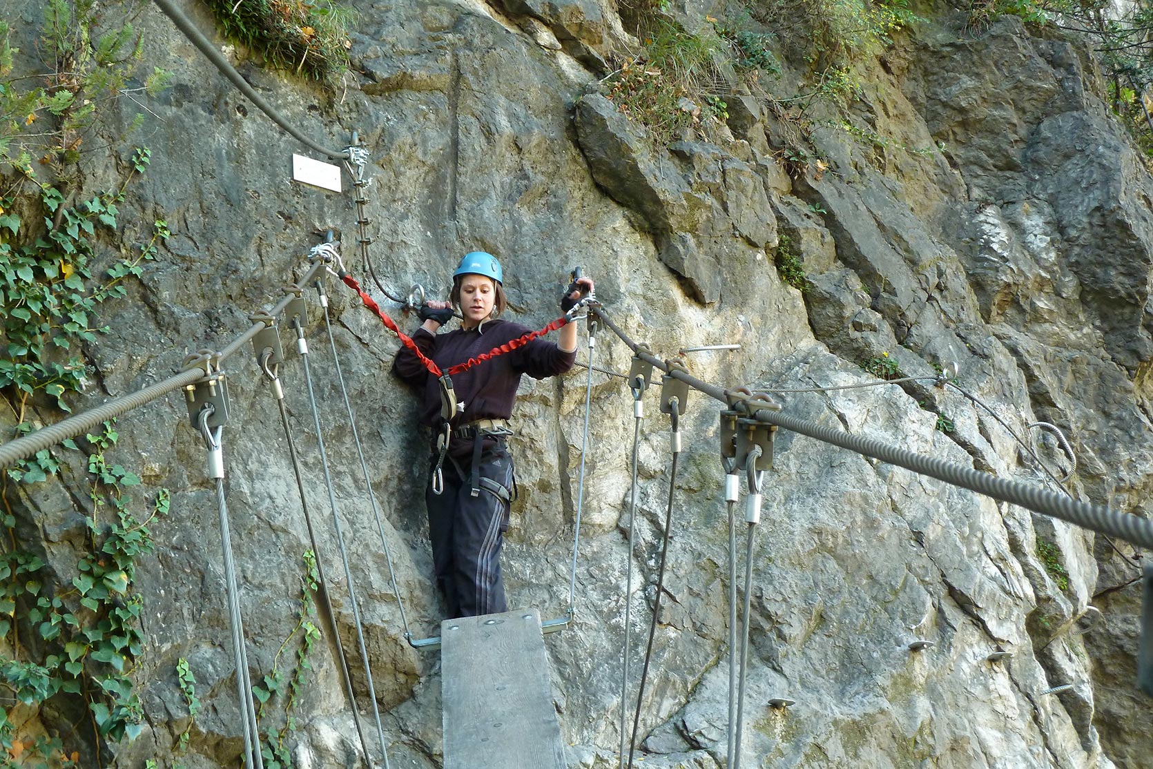 via ferrata en chartreuse