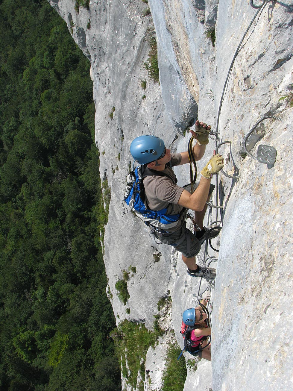 la chartreuse et la via ferrata de la roche veyrand