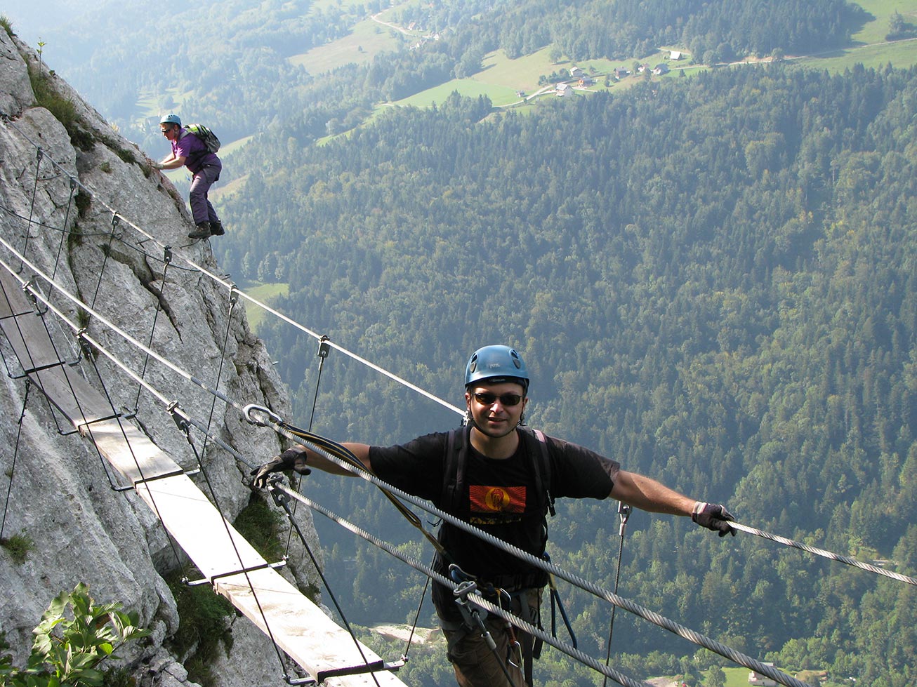 Via ferrata Chartreuse proche de grenoble