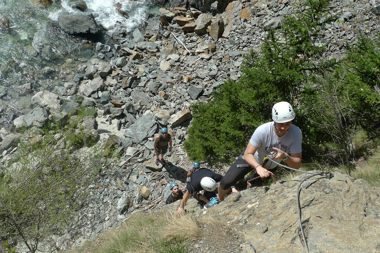 Via ferrata en Oisans