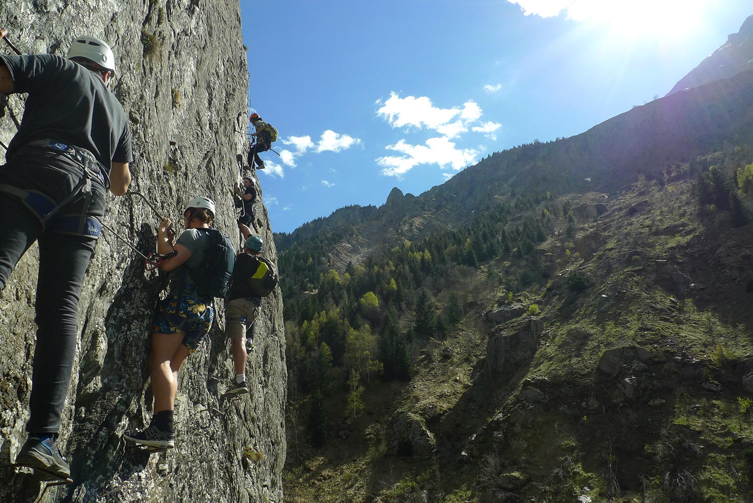 Via ferrata proiche de Grenoble