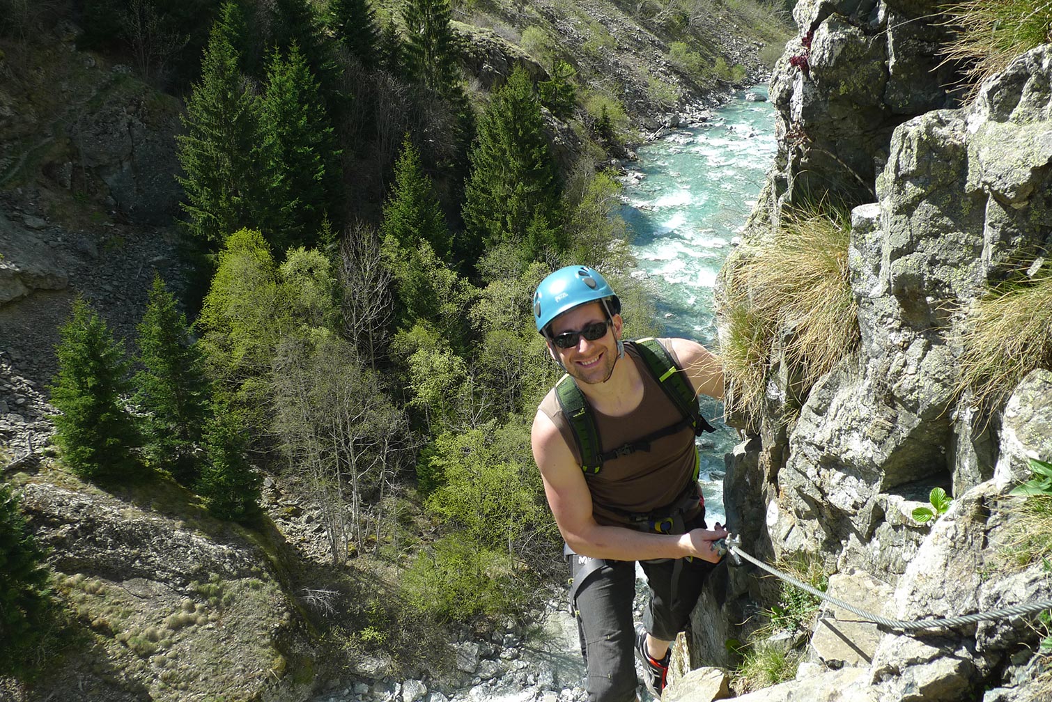 Via ferrata de St Christope en Oisans