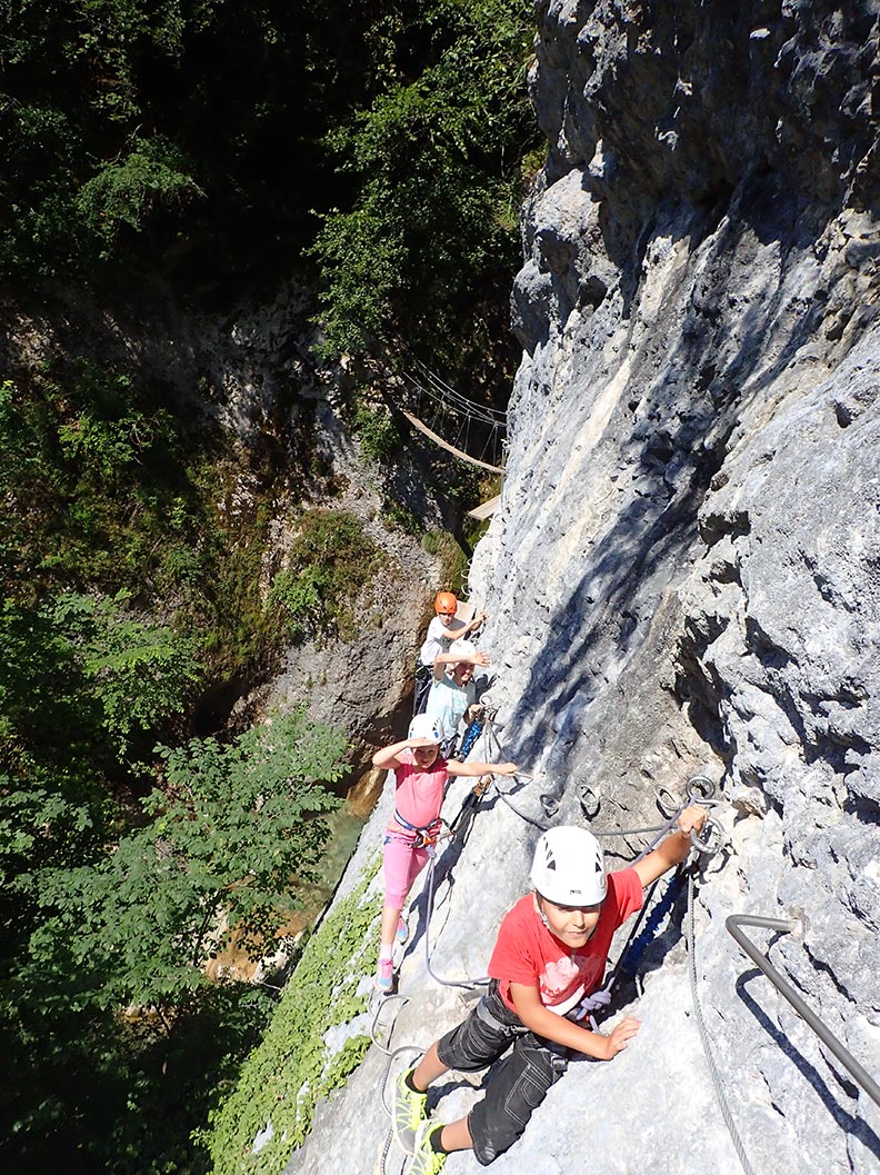 Via ferrata en Chartreuse