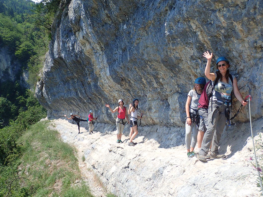 Via ferrata à grenoble