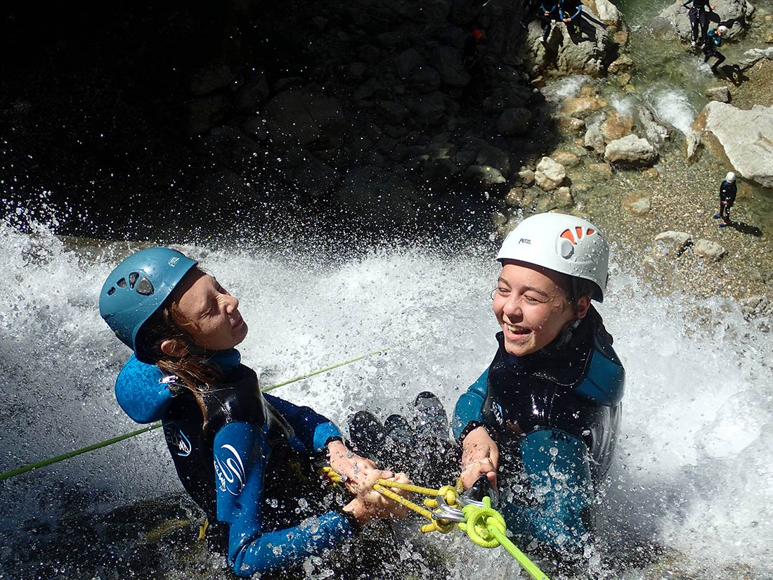 canyon des Ecouges rappel de 30m