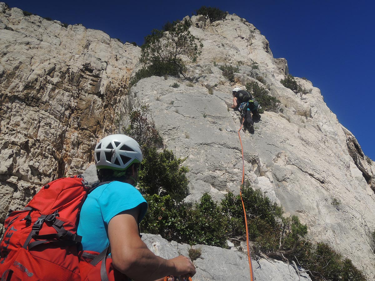 escalade calanque