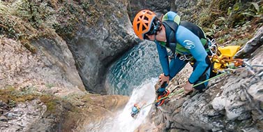 Vers l'autonomie en Canyon à Grenoble