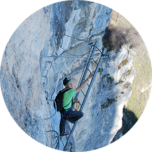 Via Ferrata de Crolles en Isère