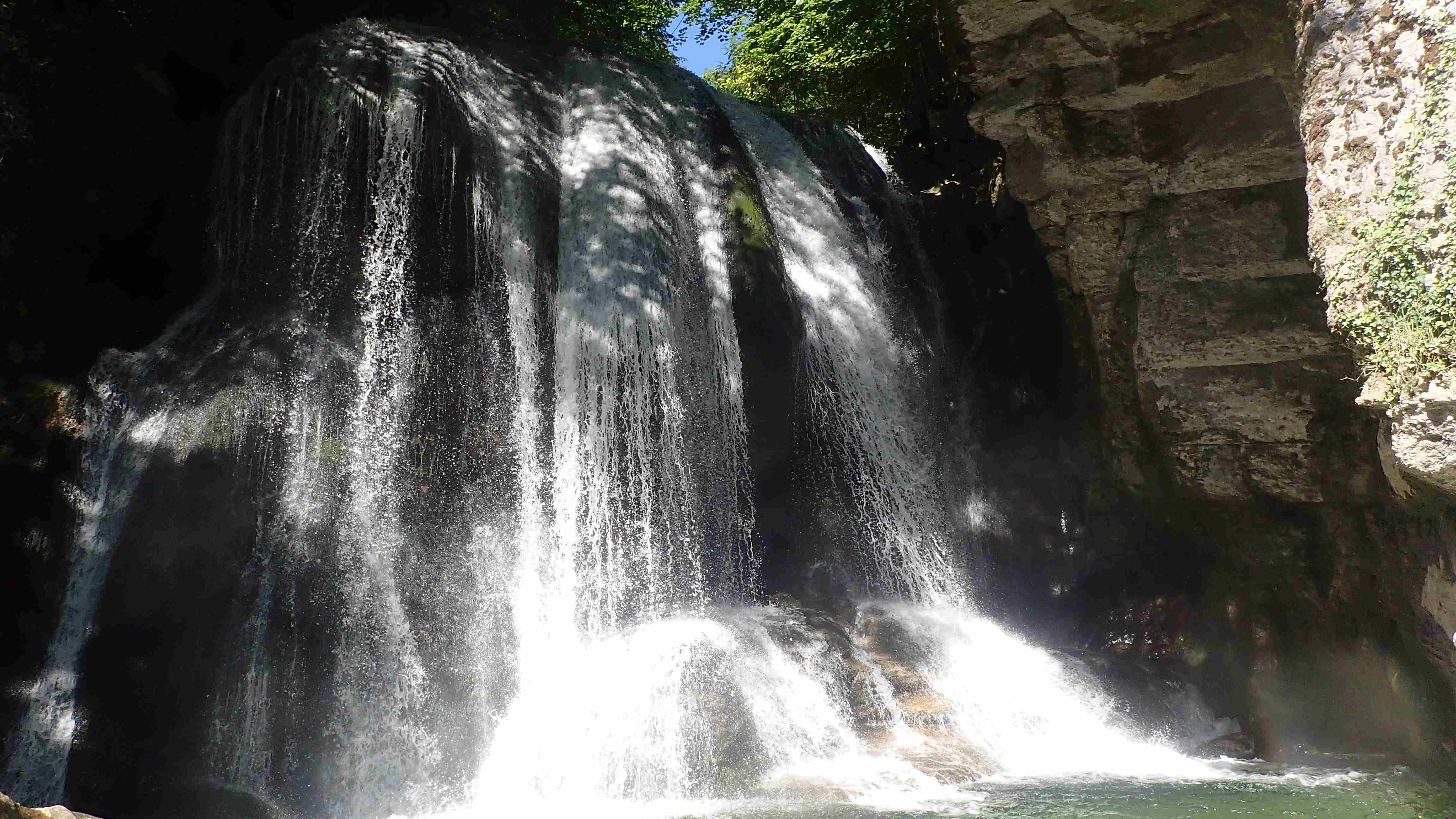 Cascade canyon du Furon bas Grenoble